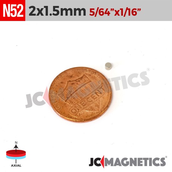 100X Neodym Mini Magnet Scheiben-Magnete N52 10x2mm rund extra