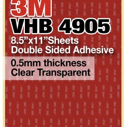 3mm thickness 27 meters thickness 3M 300LSE 9495LE Double Sided