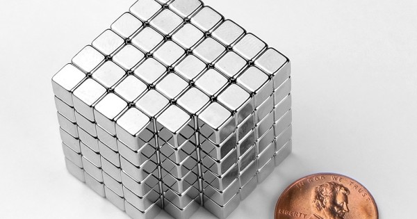125pcs Cube Magnets Small Strong Neodymium Magnets Rare Earth