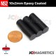 10mm x 2mm 25/64in x 5/64in N52 Epoxy Coated Discs Rare Earth Neodymium Magnet 10x2mm