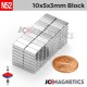 10mm x 5mm x 3mm N52 Block Rare Earth Neodymium Magnet 10x5x3mm