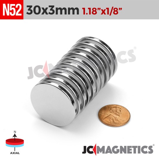 N52 Small Disc Magnets  Neodymium Magnets Strong Rare Earth