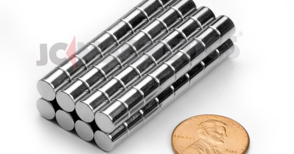 Dia 6mm Powerful Small Round Neodymium Magnet - Magnets By HSMAG