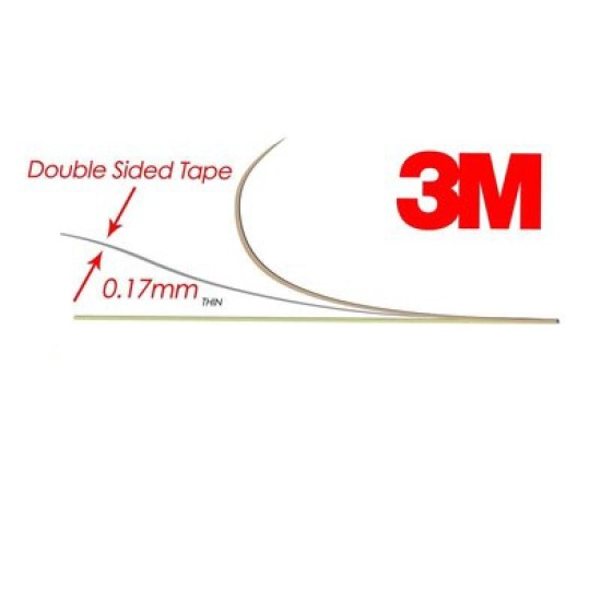 25mm thickness 55 meters 3M 300LSE 9495LE Double Sided Transparent Clear Strong Adhesive Tape